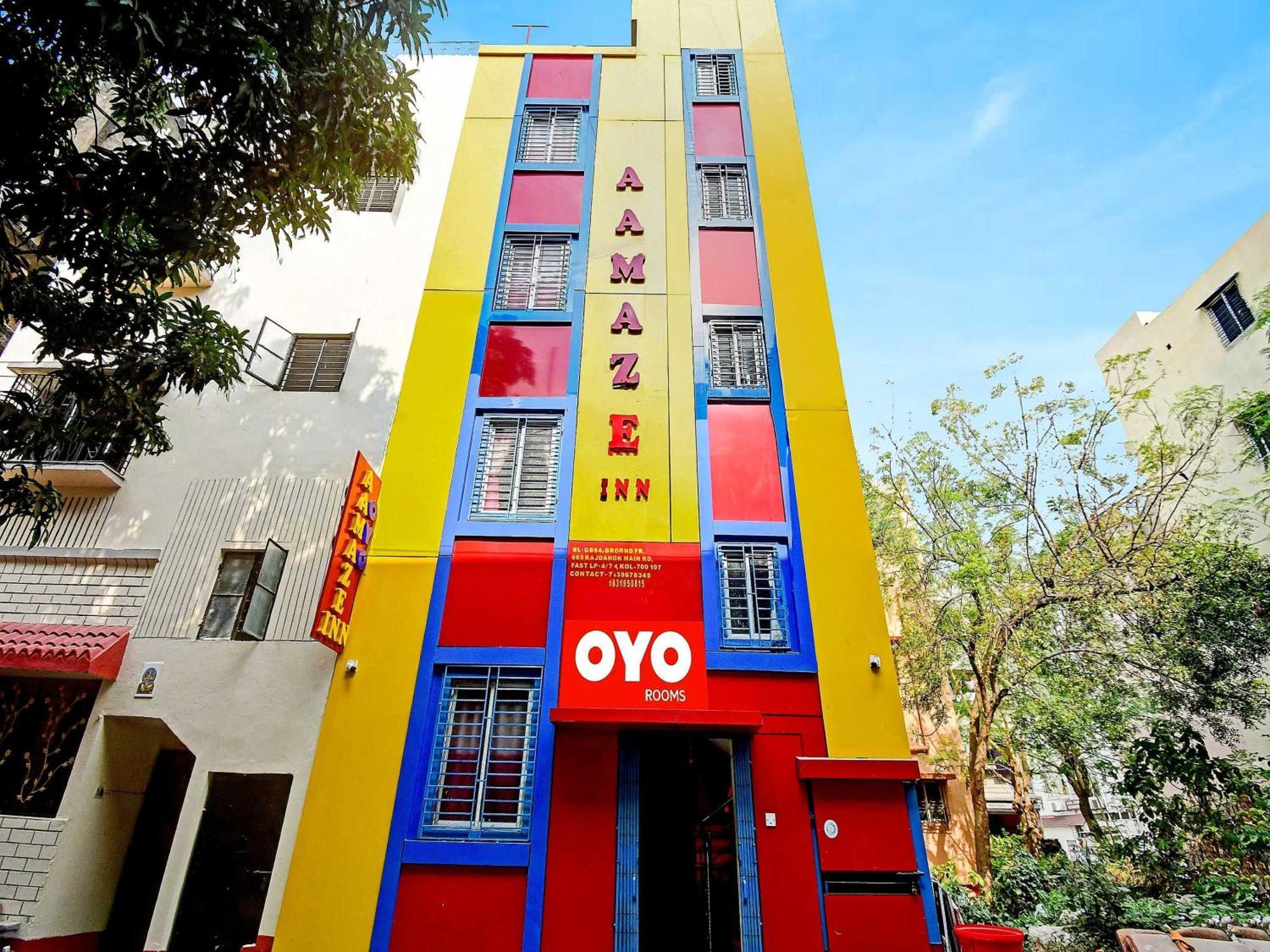 Hotel O New Aamaze Inn Near Acropolis Mall Kolkata Bagian luar foto