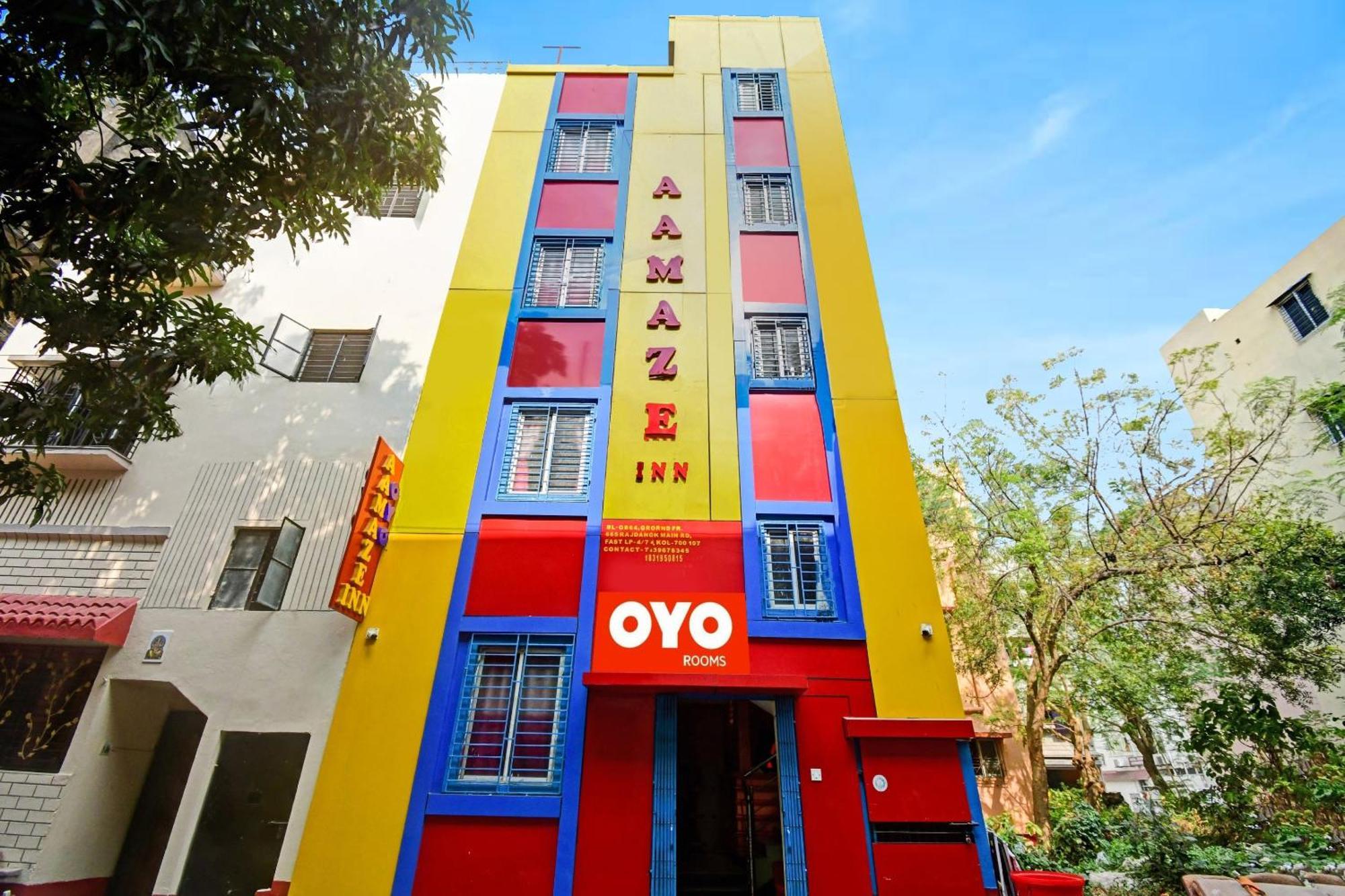 Hotel O New Aamaze Inn Near Acropolis Mall Kolkata Bagian luar foto